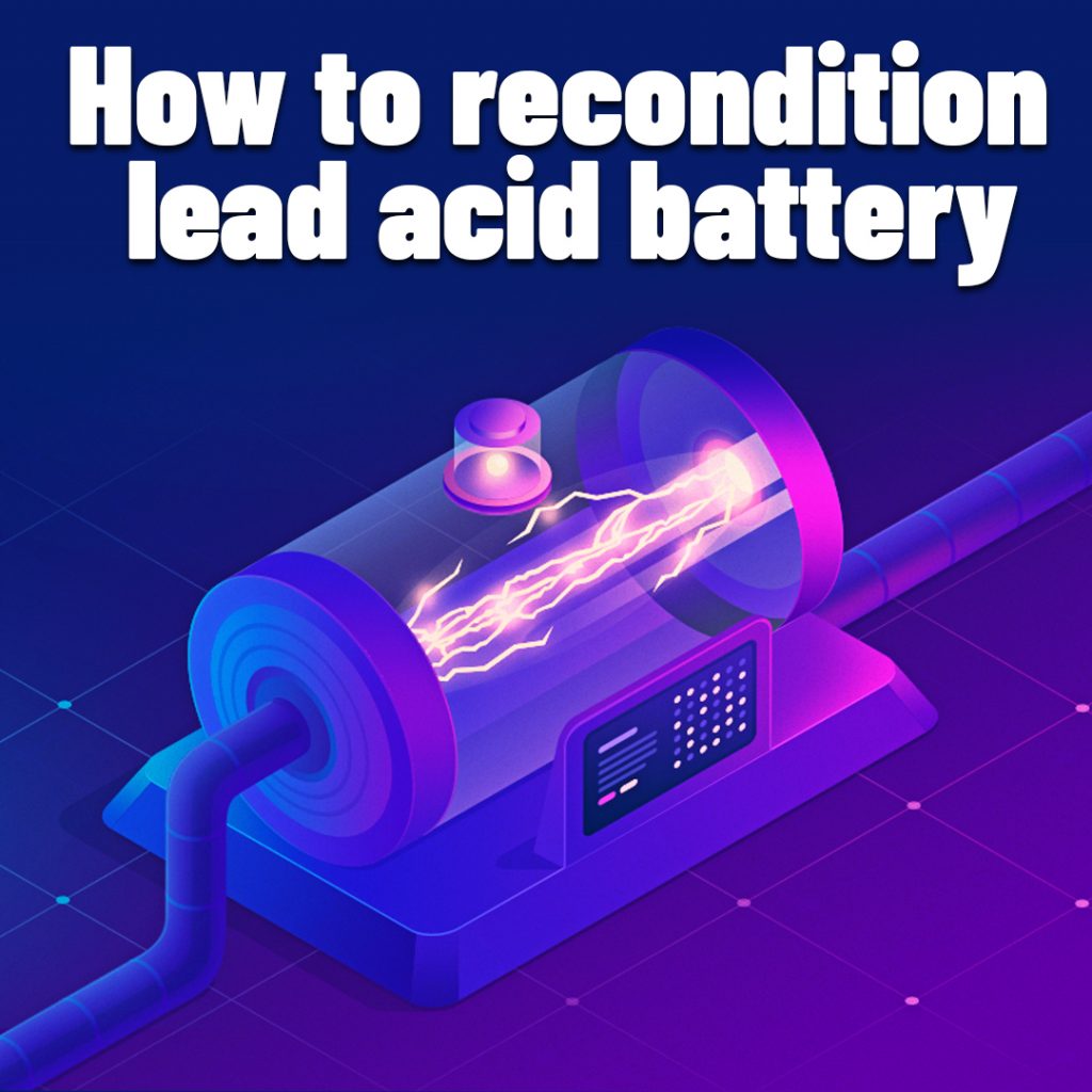 How to recondition a car battery