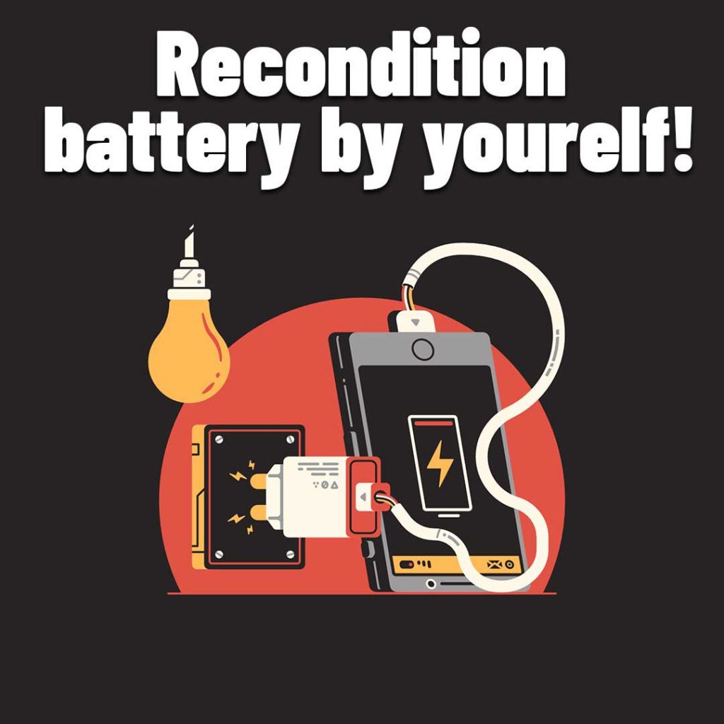 how to recondition batteries at home