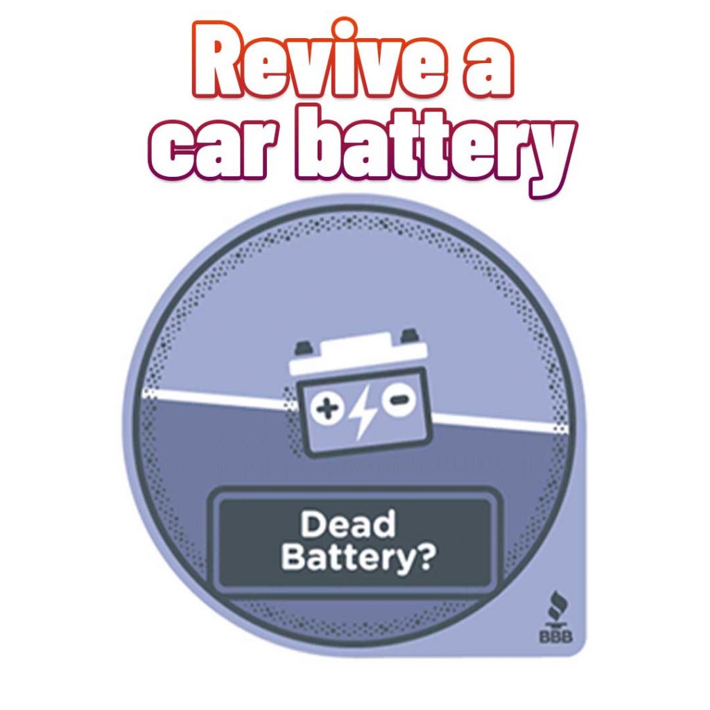 how to revive a car battery
