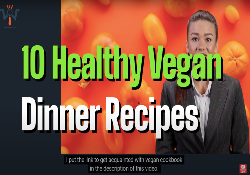 Healthy vegan recipes