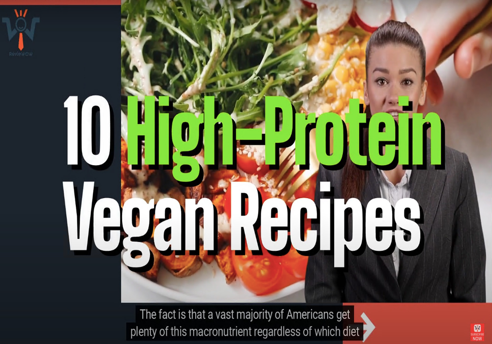 High protein vegan meals